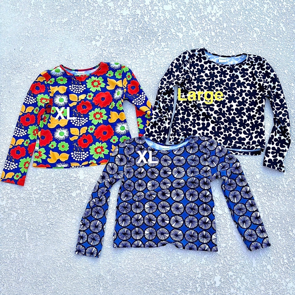 Marimekko for Target Kids swim top rash‎ guard